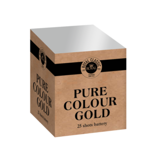 Pure Colour Gold - 25 skud - 25mm