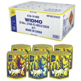 Funke Widmo sammenpak 6 stk - 6x 19 skud - 30mm