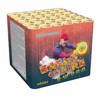 Balls on Fire - 36 skud - 25mm