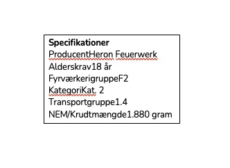 LONG - 80 Skud - 30mm - Billede 3