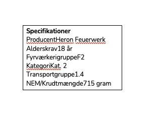 MEDUSA - 50 Skud - 25mm - Billede 3