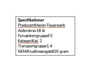 NIGHTMARE - 100 Skud - 20mm - Billede 3