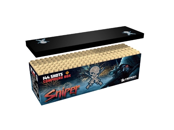 SNIPER - 144 Skud - 25 mm