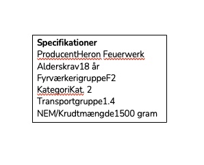 SPECTACULAR IV - 180 Skud - 20+25+30mm - Billede 3